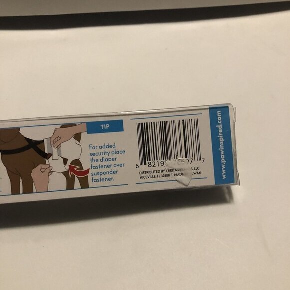 Paw Inspired Dog Diaper Suspenders Washable and Disposable Dog Diapers on Sz S-M - Picture 8 of 8